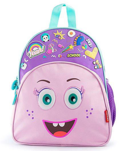 Rabitat Smash School Bag Pink Purple - 13.3 Inches
