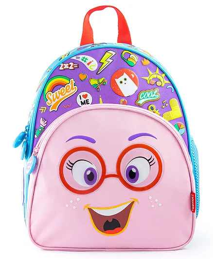 Rabitat Smash School Bag Pink Purple - 13.3 Inches