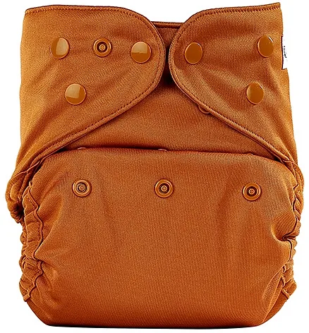 Bumberry Cloth Diaper Cover With One Bamboo Insert - Chocolate