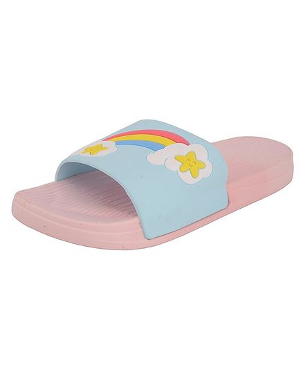 Yellow Bee Unicorn Mis-Match Sliders - Pink