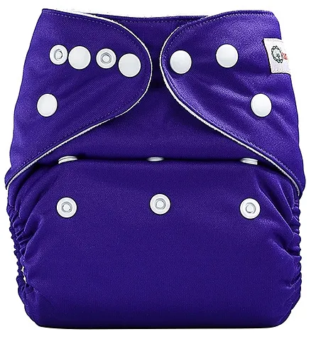Bumberry Pocket Cloth Diaper With One Microfiber Insert - Purple