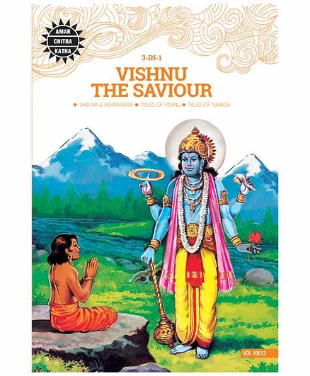 Amar Chitra Katha 3 in 1 Vishnu The Saviour by Anant Pai – English