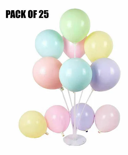 Party Propz Latex Balloons Combo Set Multicolor - Pack of 25