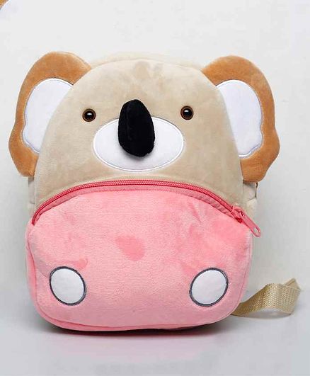The Mom Store Koala Face Baby Bag Brown - 10 Inches