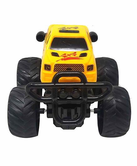Sterling Friction Car Toy with 360 Degree Rotation - Yellow