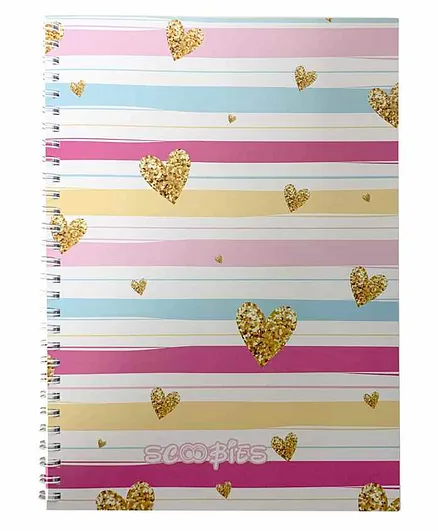 Scoobies All Hearts Diary Pink - 160 Pages