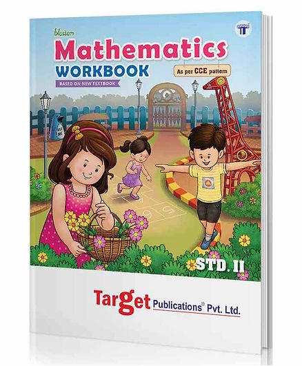 Target Publications Blossom 2nd Std Mathematics Workbook - English