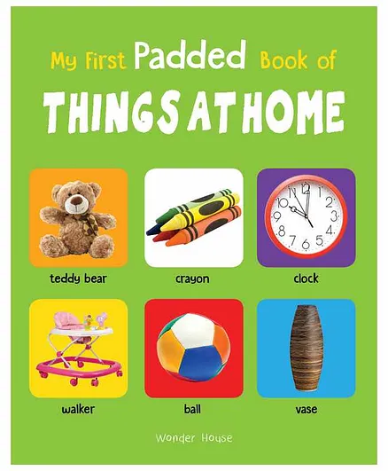 Wonder House Books Things At Home Board Book - English
