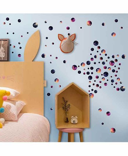 Oren Empower Set of Circles Wall Sticker - Black