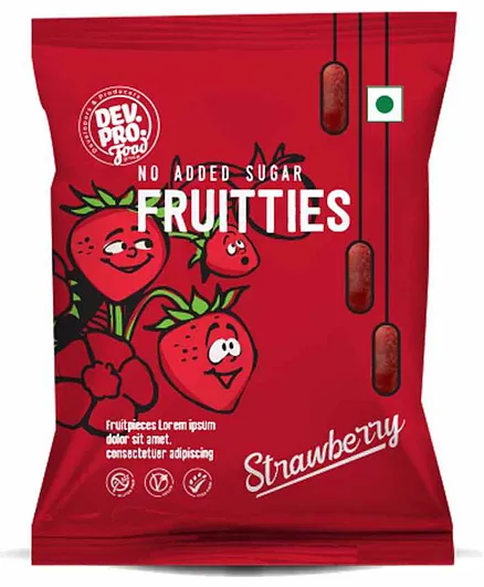 Dev. Pro. Strawberry Fruitties - 40 gm