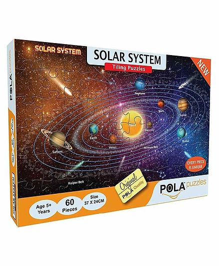 Pola Puzzles Solar System Jigsaw Multicolor Set of 12 - 60 Pieces Each