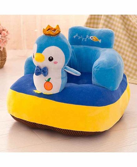 Skylofts Penguin Face Sofa for Kids - Blue