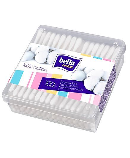 Bella Premium Cotton Buds - 100 Pieces