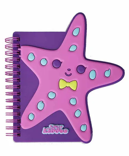 Smily Kiddos Starfish Diary Purple - 50 Pages