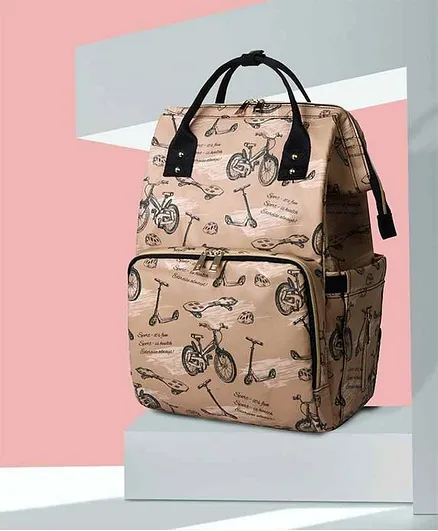 Syga Multi Purpose Diaper Bag - Beige