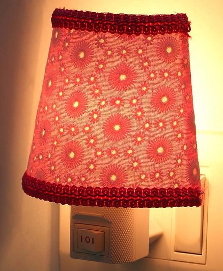 Baby Night Lamp with Lace (Color and Design May Vary)