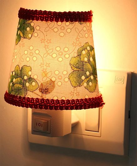Baby Night Lamp with Lace (Color and Design May Vary)