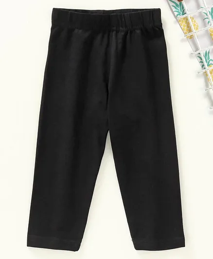 Babyhug Full Length Leggings - Black