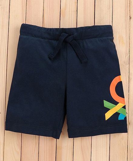 UCB Solid Color Shorts - Navy Blue