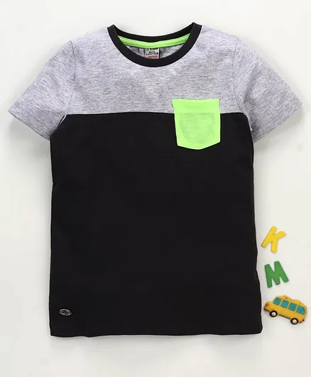 LC Waikiki Solid Half Sleeves Tee - Grey