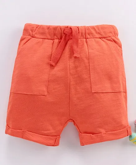 LC Waikiki Solid Shorts - Orange
