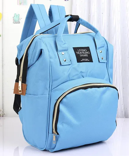 Backpack Style Diaper Bag - Blue