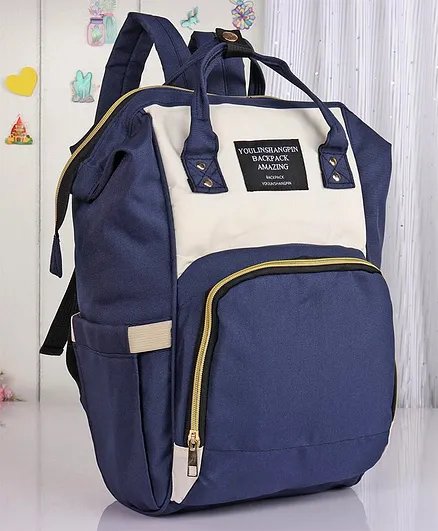 Backpack Style Diaper Bag - Blue