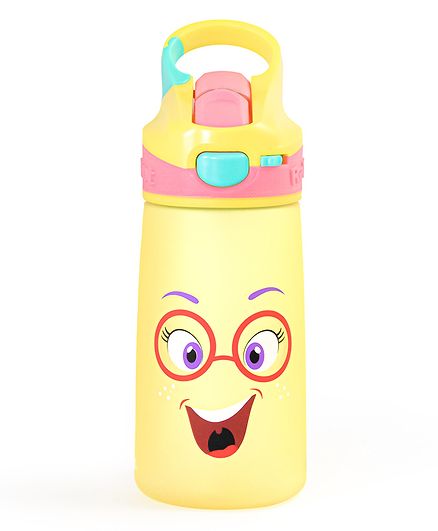 Rabitat Snap Lock Sipper Bottle Sizzle Print - 410 ml