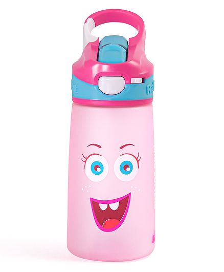 Rabitat Snap Lock Sipper Bottle Miss Butters Print - 410 ml