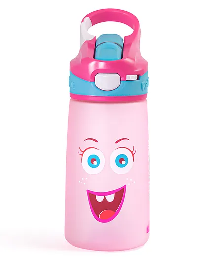 Rabitat Snap Lock Sipper Bottle Miss Butters Print - 410 ml