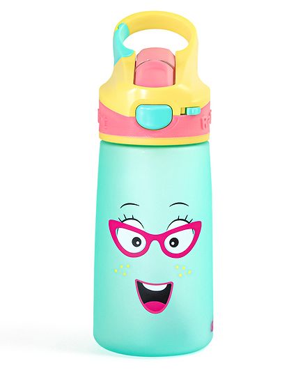 Rabitat Snap Lock Sipper Bottle Chatter Box Print - 410 ml