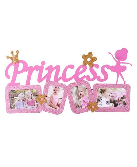 Wall Decor Sticker Princess Print - Pink