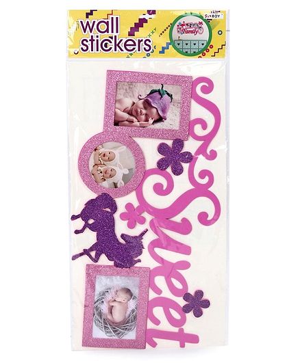 Wall Decor Stickers Sweet Design – Pink