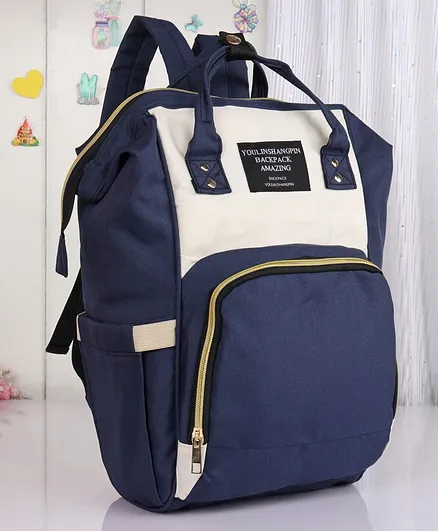 Backpack Style Diaper Bag - Blue