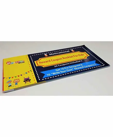 A&A Kreative Box Motivational 20 Coupon Booklet - Multicolor