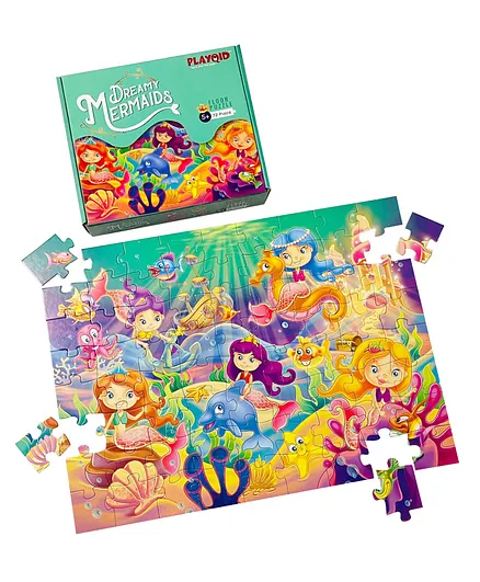 Palyqid Dreamy Mermaids Puzzle - 72 pieces