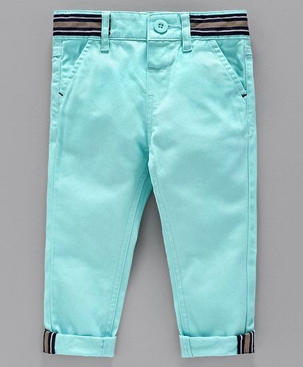 Babyoye Full Length Cotton Trouser - Teal