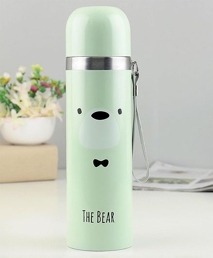 Water Bottle Printed Green - 500 ml
