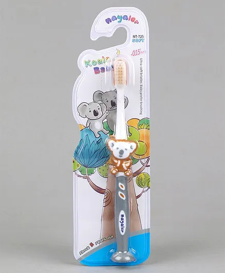 Toothbrush Koala Design - Brown White