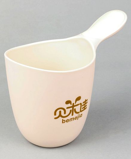 Water Ladle with Handle - Cream