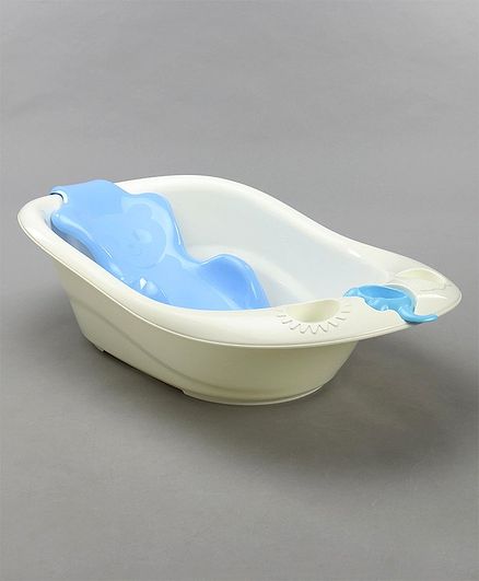 Baby Bath Tub with Sling - Blue