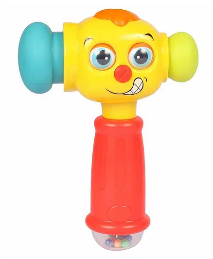 Planet of Toys Interactive Hammer Toy with Music & Lights - Multicolor