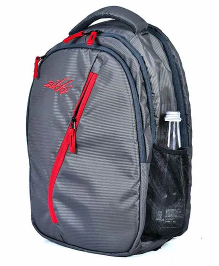 Zikki Bags Sturdy & Durable Backpack Grey - 18 Inches