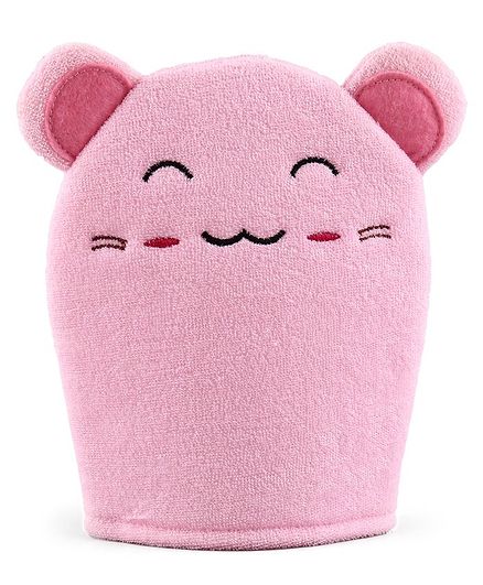 Babyhug Bath Glove - Pink