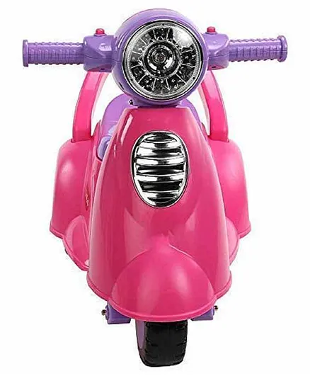 Maanit Manual Push Ride On Scooter - Pink