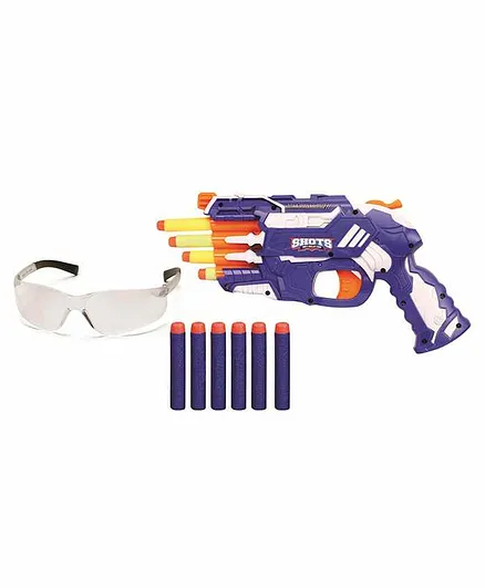 Skylofts Shooting Gun With Goggles - Blue