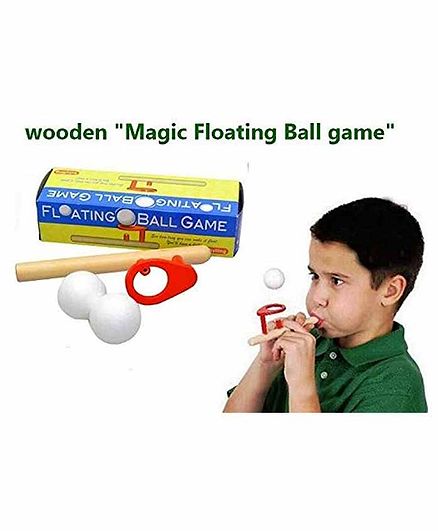 FunBlast Magic Floating Ball Game - White Brown