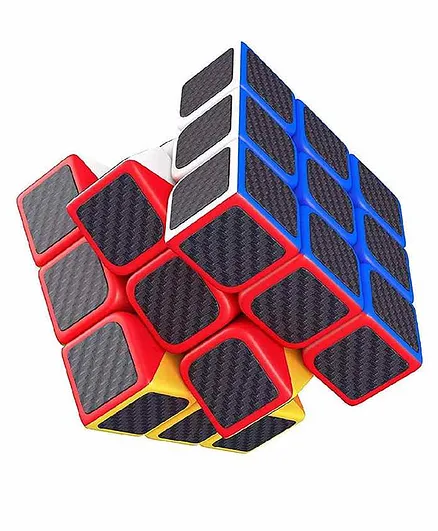 FunBlast Neon Magic Rubik 3 x 3 Cube - Black