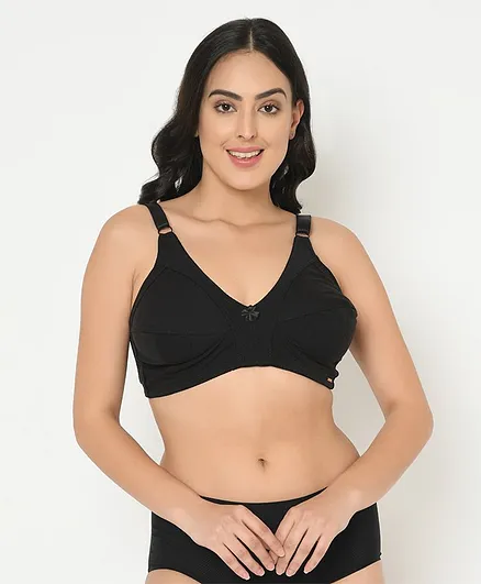 Curvy Love Full Coverage Plus Size Bra - Black