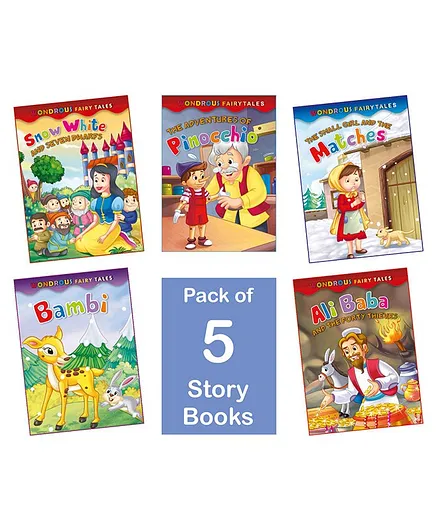 Laxmi Prakashan Wondrous Fairy Tales Books Pack of 5 - English
